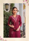 Crazy Vol 6 By AF Knot Work Viscose Rayon Designer Kurtis Wholesale Price In Surat	